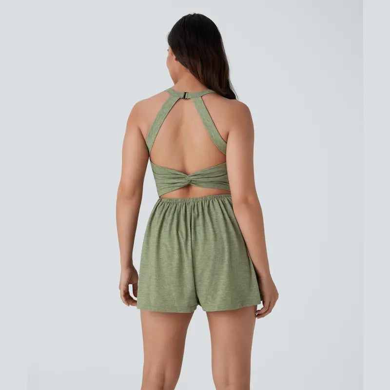 Halara Pocket 2-in-1 Romper-Easy Peezy Edition
