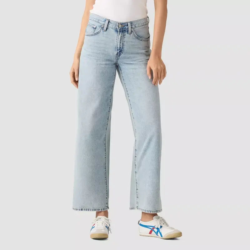 Levi's Women's Middy Wide Leg Ankle Jeans