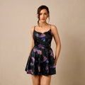 Popilush Sleeveless Built‑in Shapewear Dress With Tummy Control Bra Support Slim Fit Casual Party Short Dress Comfy Summer Vibe Daily SohoChic Going Out Fashion Outfit Homecoming Dresses