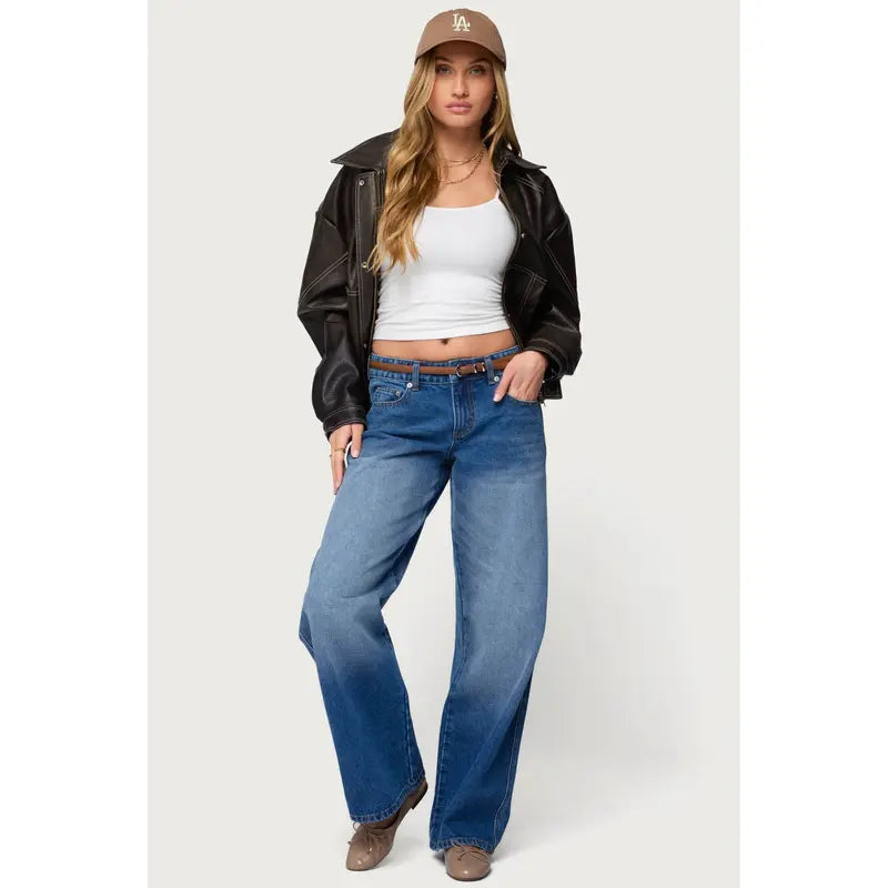 Lauryn Low Rise Baggy Jeans
