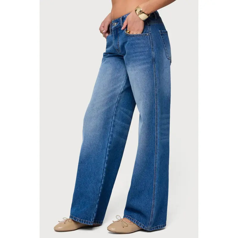 Lauryn Low Rise Baggy Jeans