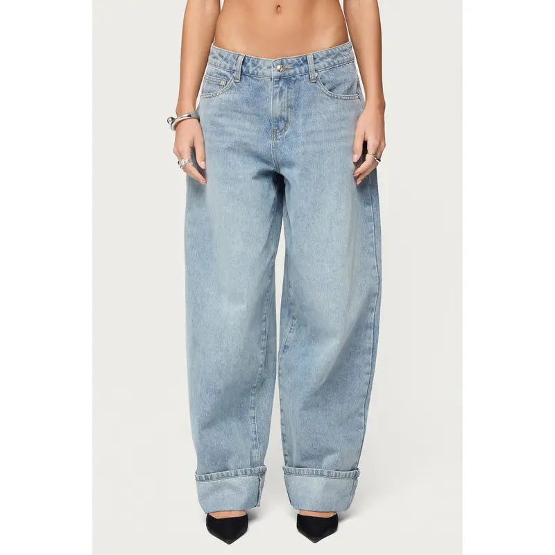 Kella Low Rise Baggy Jeans