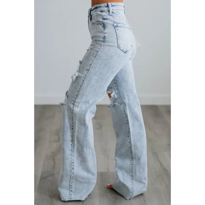 Georgia Risen Jeans - Light Wash