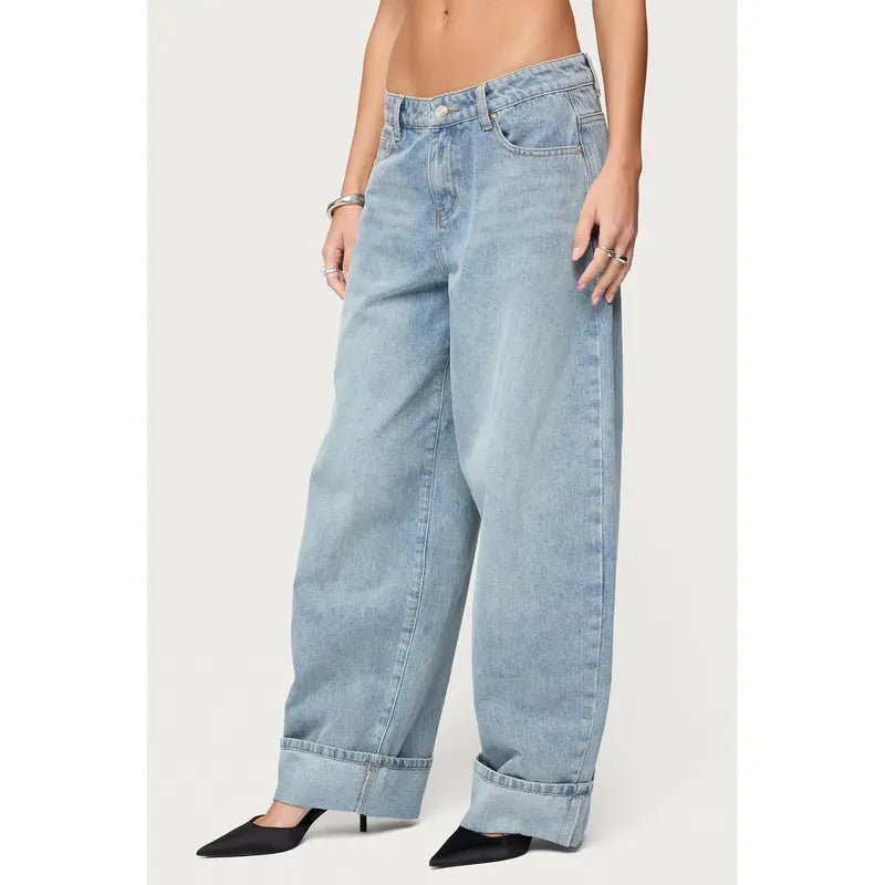 Kella Low Rise Baggy Jeans