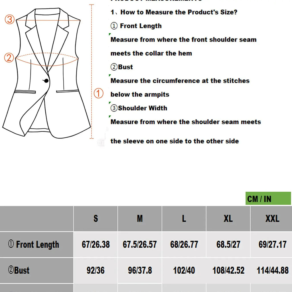 Women's Regular Fit Collared Cropped Sleeveless Vest Jacket One Button Simple Formal Commute Workwear Versatile Fashion Outerwear Spring Autumn Office Top, Business Style Jacket Elegant Office Workwear