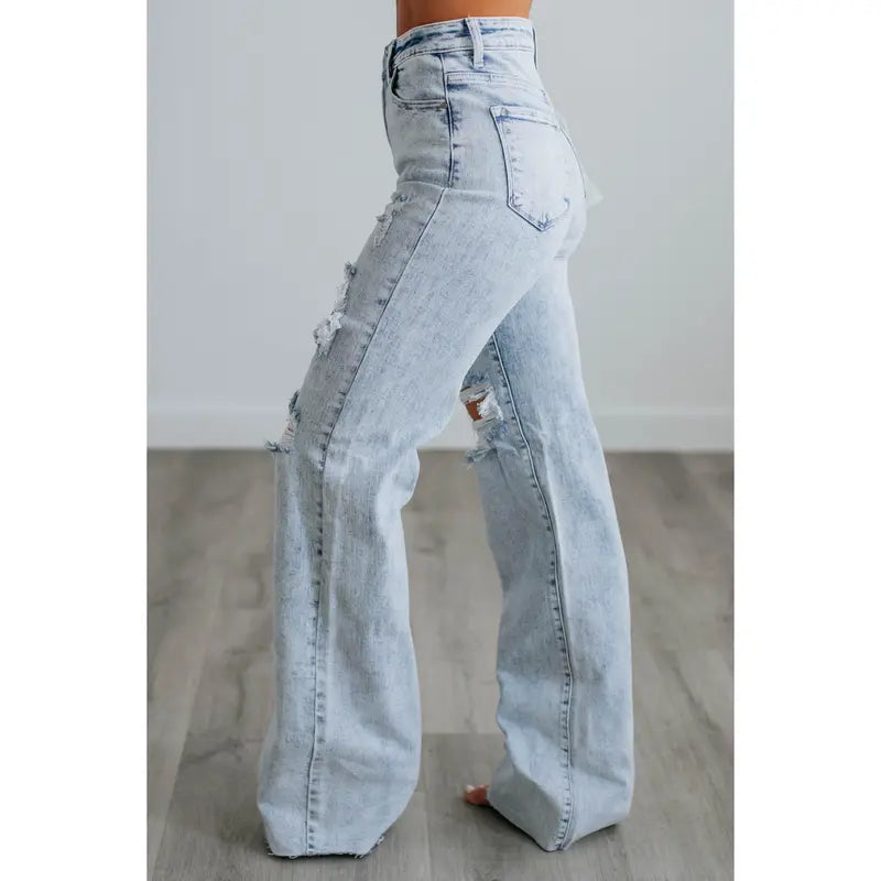 Georgia Risen Jeans - Light Wash