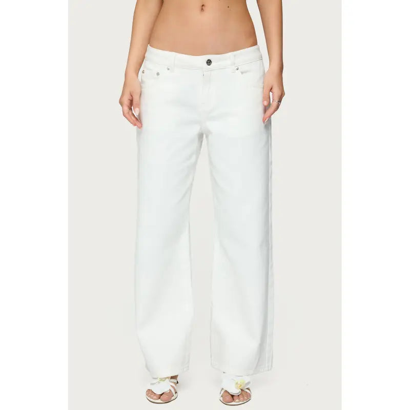 Petite Roman Low Rise Baggy Jeans
