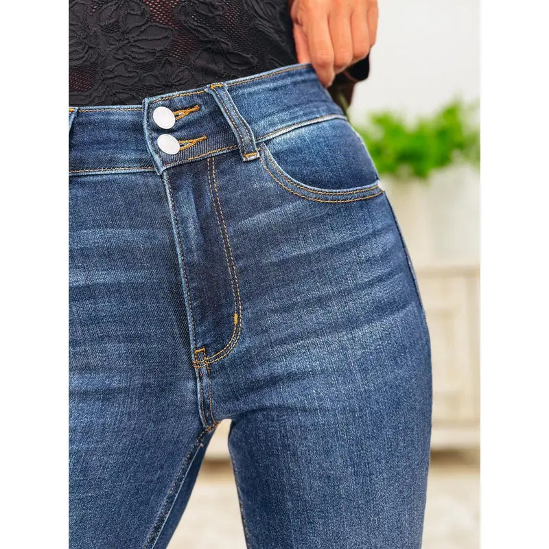 Slay Girl By Judy Blue - Vintage Frayed Hem Bootcut Jeans